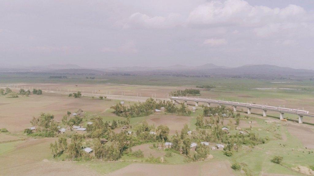 Covering a distance of 750 kilometers, the project connects Addis Ababa in Ethiopia's heartland to the Red Sea port city of Djibouti. Source: https://news.cgtn.com/news/3d3d674d794d444f79457a6333566d54/index.html