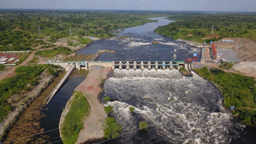 The aerial photo of Karuma hydropower plant, May 25, 2020. Source: https://www.uegcl.com/projects/karuma-hydropower-project/