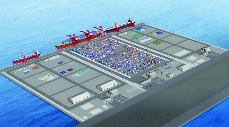 Lamu Port will be ten times bigger than its Mombasa counterpart. Source: https://www.constructionkenya.com/2642/lamu-port-dredging/