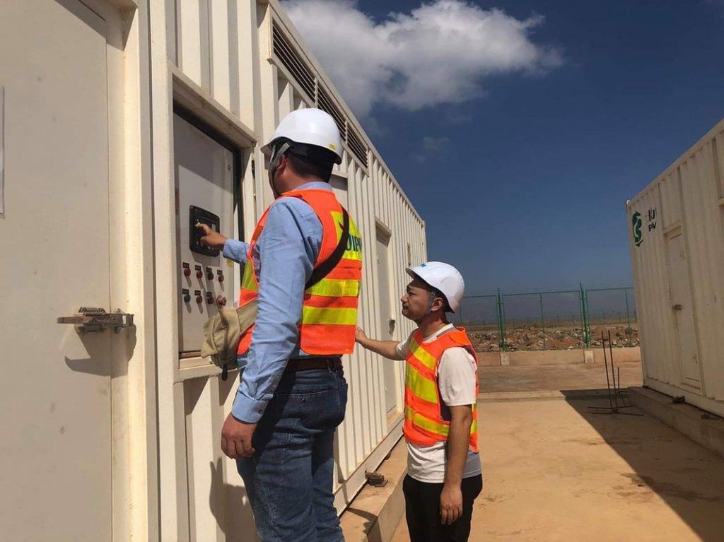 Workers of Power generation system at the DIFTZ. Source: https://www.skyscrapercity.com/threads/djibouti-international-free-trade-zone-phase-1-djibouti-city-completed.1971495/post-156174822