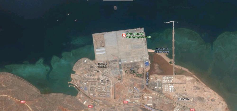 Map of Doraleh Multi-purpose Port. Source: https://chinabystander.wordpress.com/2017/08/03/chinas-djibouti-base-raises-the-flag/