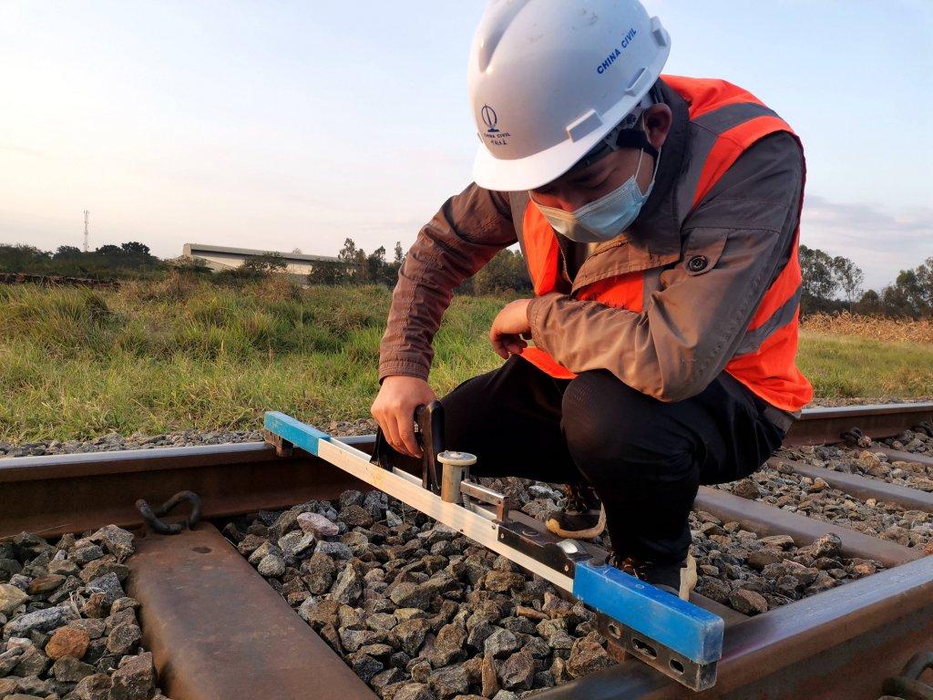 Railway Line rehabilitation project undertaken by China Civil Engineering Construction Corporation in Tanzania on Aug. 5, 2020. Source: https://www.sohu.com/a/413000663_267106