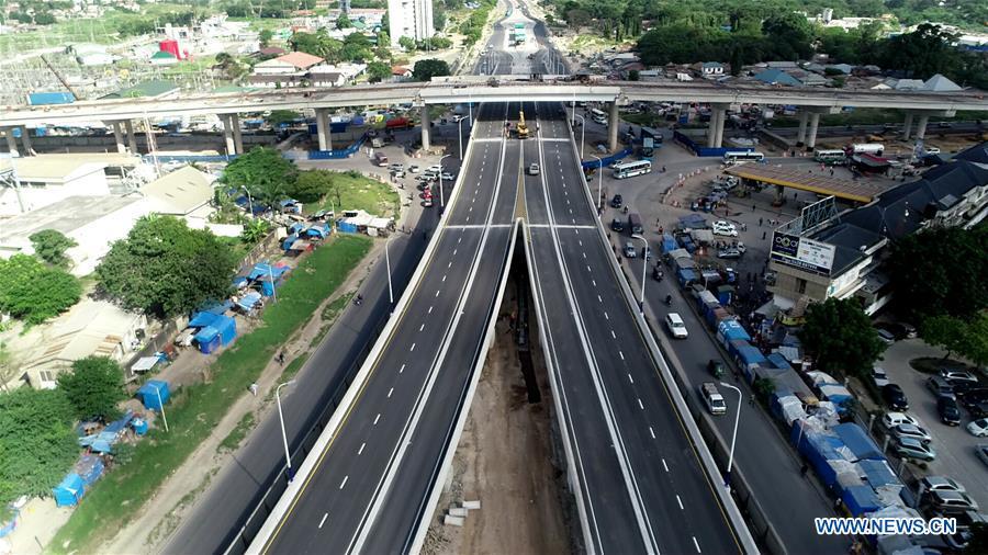 Photo taken on May 14, 2020, shows the Ubungo interchange under construction in Dar es Salaam, Tanzania. Source: http://www.xinhuanet.com/english/africa/2020-06/22/c_139158762_6.htm