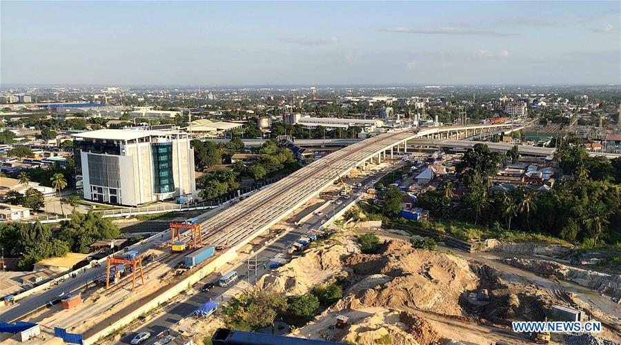 Photo taken on May 17, 2020, shows the Ubungo interchange under construction in Dar es Salaam, Tanzania. Source: http://www.xinhuanet.com/english/africa/2020-06/22/c_139158762_6.htm