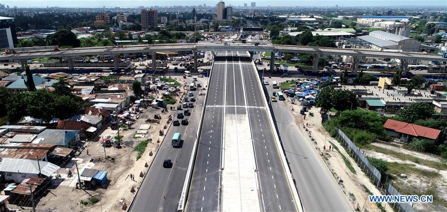 Photo taken on May 2, 2020, shows the Ubungo interchange under construction in Dar es Salaam, Tanzania. Source: http://www.xinhuanet.com/english/africa/2020-06/22/c_139158762_6.htm