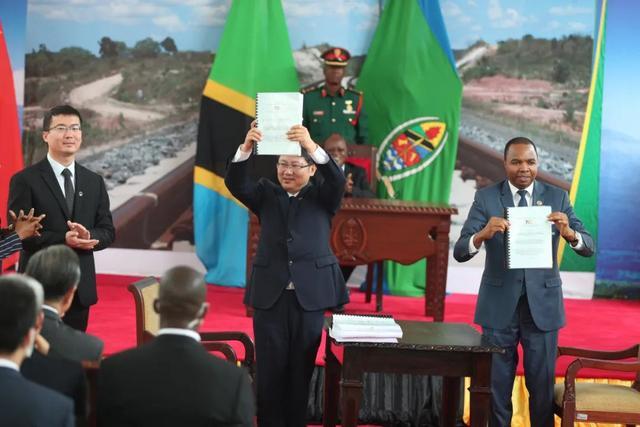 On January 8, 2021, China Civil Engineering Group Corporation (CCECC) signed the project contract with Tanzania National Railway Corporation for the Tanzanian Central Line Standard Gauge Railway (Ithaca-Mwanza section). Tanzanian President Magufuli attended and witnessed the signing ceremony. Source: https://baijiahao.baidu.com/s?id=1688324409897514069&wfr=spider&for=pc