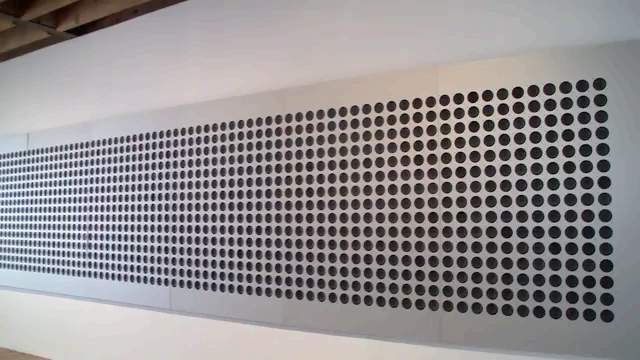 Microtonal Wall by Tristan Perich, 2011